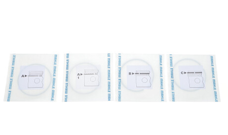 Фото 3 - Кільця поршневі Knecht / Mahle 011 08 N2 (01108N2)