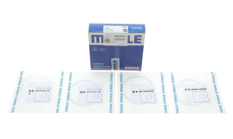 Фото 2 - Кільця поршневі Knecht / Mahle 011 27 N0 (01127N0)