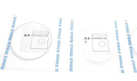 Фото 3 - Кільця поршневі Knecht / Mahle 011 58 N1 (01158N1)