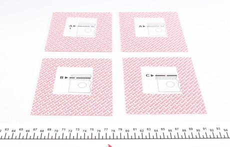 Фото 2 - Кольца поршневые Knecht / Mahle 012 18 N3 (01218N3)