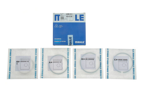 Фото 2 - Кільця поршневі Knecht / Mahle 013 17 N0 (01317N0)