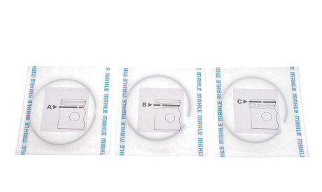 Фото 2 - Кольца поршневые Knecht / Mahle 013 RS 00114 0N2 (013RS001140N2)