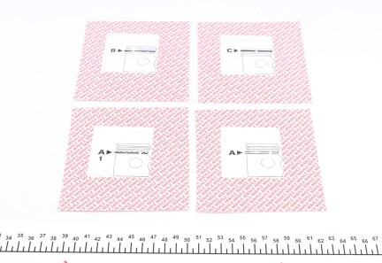 Фото 2 - Кольца поршневые Knecht / Mahle 015 03 N0 (01503N0)