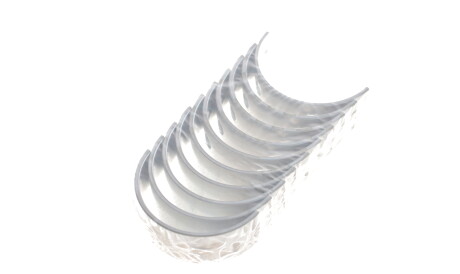 Фото 3 - Вкладыши коренные Knecht / Mahle 021 HS 20154 000 (021HS20154000)