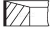 Комплект поршневих кілець - Knecht / Mahle 021 RS 00115 0N2 (фото 1)