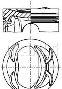 Поршень - Knecht / Mahle 028 PI 00118 002