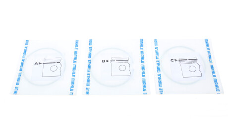 Фото 2 - Кільця поршневі Knecht / Mahle 028 RS 10100 0N0 (028RS101000N0)