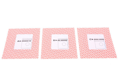 Фото 2 - Кільця поршневі Knecht / Mahle 029 52 N1 (02952N1)