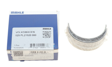 Фото 2 - Вкладиші шатунні Knecht / Mahle 029 PL 21920 000 (029PL21920000)