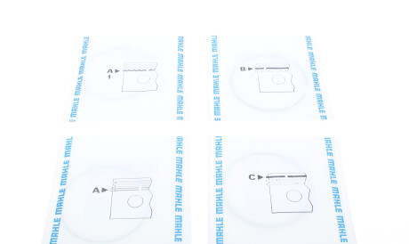 Фото 2 - Кольца поршневые Knecht / Mahle 030 32 N0 (03032N0)