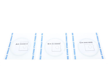 Фото 2 - Кільця поршневі Knecht / Mahle 030 55 N0 (03055N0)