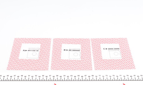 Фото 2 - Кільця поршневі Knecht / Mahle 03060N0