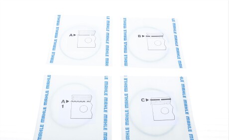 Фото 2 - Кольца поршневые Knecht / Mahle 033 01 N0 (03301N0)