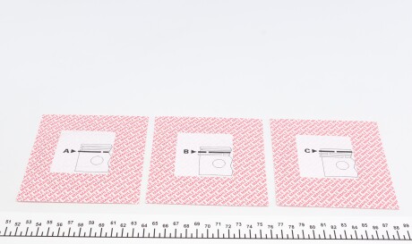 Фото 3 - Кольца поршневые Knecht / Mahle 03475V0