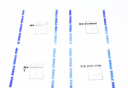 Фото 2 - Кольца поршневые Knecht / Mahle 034 89 N2 (03489N2)