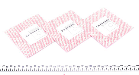 Фото 2 - Кільця поршневі Knecht / Mahle 040 01 N1 (04001N1)