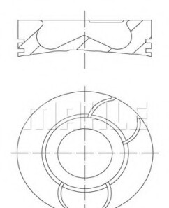 Поршень - Knecht / Mahle 040 03 02