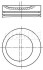 Поршень - (11251709975, 1709975) Knecht / Mahle 081 21 01 (фото 1)