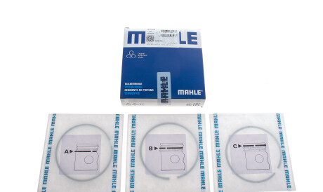 Фото 2 - Кольца поршневые Knecht / Mahle 081 21 N0 (08121N0)