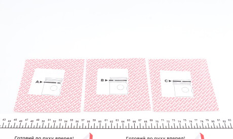 Фото 2 - Кольца поршневые Knecht / Mahle 083 18 N0 (08318N0)