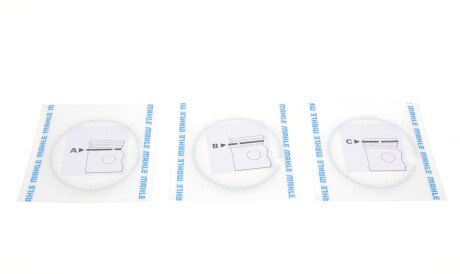 Фото 2 - Кільця поршневі Knecht / Mahle 083 27 N0 (08327N0)