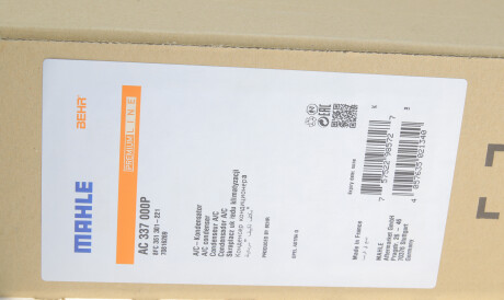 Фото 2 - Радіатор кондиціонера Knecht / Mahle AC337000P