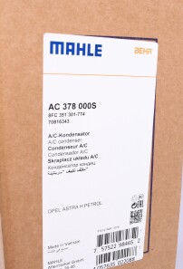 Фото 2 - Радіатор кондиціонера Knecht / Mahle AC 378 000S (AC378000S)