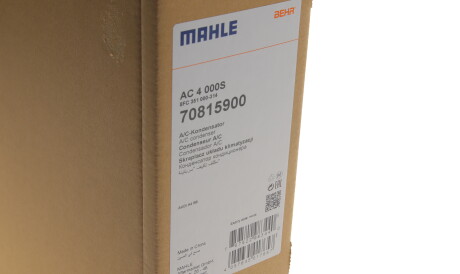 Фото 2 - Радіатор кондиціонера Knecht / Mahle AC 4 000S (AC4000S)