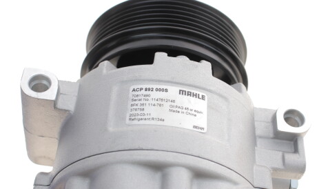 Фото 3 - Компрессор кондиционера Knecht / Mahle ACP 892 000S (ACP892000S)