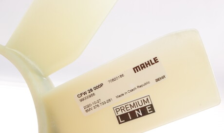 Фото 3 - Вентилятор охолодження двигуна Knecht / Mahle CFW 28 000P (CFW28000P)