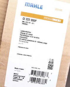 Фото 2 - Інтеркулер Knecht / Mahle CI 222 000P (CI222000P)