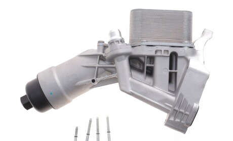 Корпус фільтра масляного металевий (з радіатором) BMW 2 (F22/F87)/X3 (G01/F97)/X5 (F15/F85) 15- (B48/B38/B46) - Knecht / Mahle CLC296001S