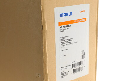 Фото 2 - Радіатор охолодження Knecht / Mahle CR 1097 000P (CR1097000P)