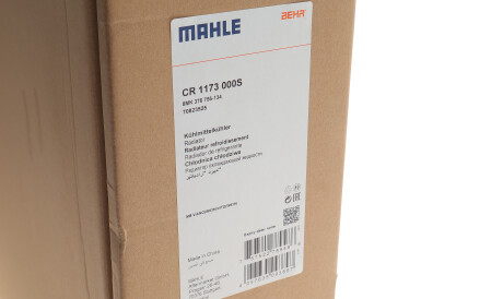 Фото 2 - Радіатор охолодження Knecht / Mahle CR 1173 000S (CR1173000S)