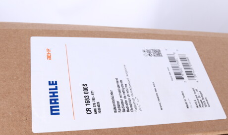 Фото 2 - Радіатор охолодження Knecht / Mahle CR 1683 000S (CR1683000S)