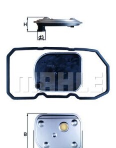 Фото 4 - Масляний фільтр АКПП Knecht / Mahle HX 158D (HX158D)