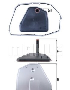 Фото 4 - Масляний фільтр АКПП Knecht / Mahle HX 164D1 (HX164D1)