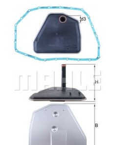 Фото 4 - Масляний фільтр АКПП Knecht / Mahle HX 164D (HX164D)