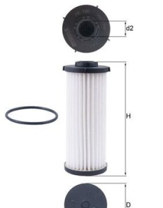 Фото 4 - Масляний фільтр АКПП Knecht / Mahle HX 190D (HX190D)