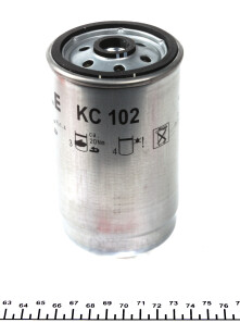 Фото 2 - Паливний фільтр Knecht / Mahle KC 102 (KC102)