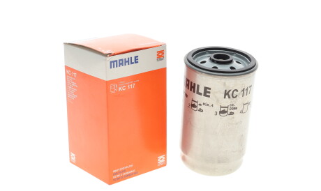 Фото 2 - Паливний фільтр Knecht / Mahle KC 117 (KC117)
