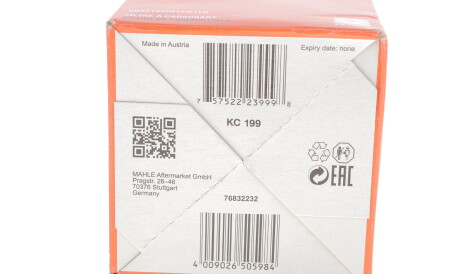 Фото 3 - Паливний фільтр Knecht / Mahle KC 199 (KC199)