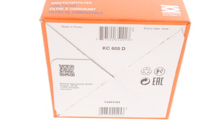 Фото 6 - Топливный фильтр Knecht / Mahle KC 605D (KC605D)