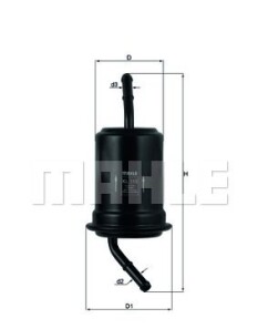 Паливний фільтр - (25175550, BP2613480, BP2620490A) Knecht / Mahle KL 115