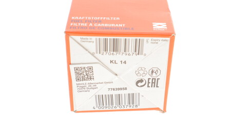 Фото 3 - Паливний фільтр Knecht / Mahle KL 14 (KL14)