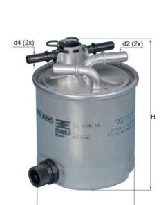 Фото 4 - Паливний фільтр Knecht / Mahle KL 404/16 (KL40416)