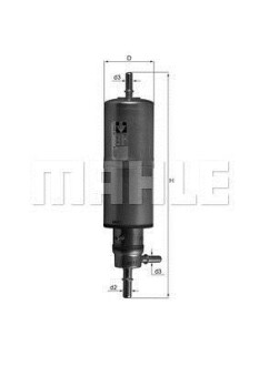 Фiльтр паливний DB W163 ML 230/320/430 98-05 - Knecht / Mahle KL437