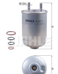 Фото 4 - Топливный фильтр Knecht / Mahle KL 485/5D (KL4855D)