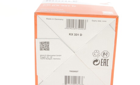 Фото 6 - Паливний фільтр Knecht / Mahle KX 331D (KX331D)