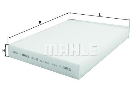 Фото товара Фильтр салона Knecht / Mahle LA1162 : Купить на tto.com.ua